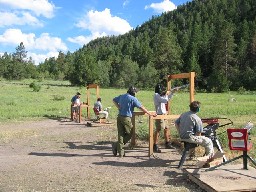 Shotgun shooting at Harlan